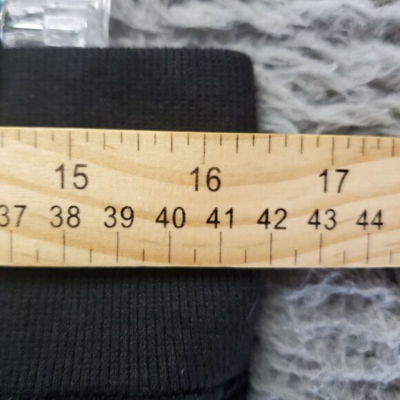 Carbon Pants Mens Medium Black Flame Graphic Drawstring Casual Joggers - Picture 5 of 10